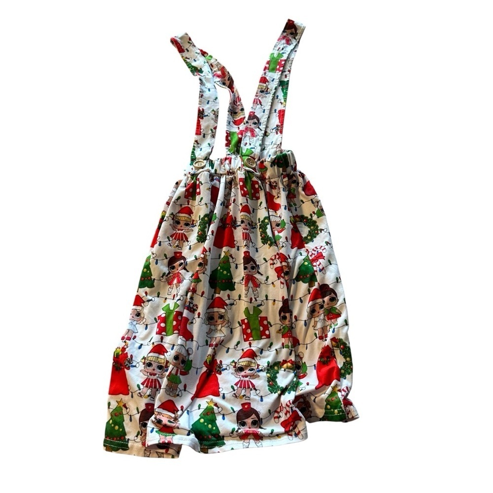 Festive Holiday LOL Print Dress